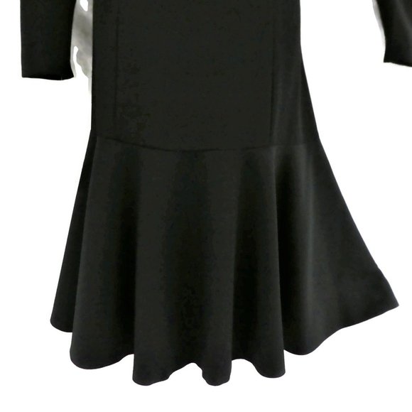 NEW Adolph Schuman For Lilli Ann Dress Vintage 60s RiC RaC Ribbon Zipper Peplum - Picture 2 of 11